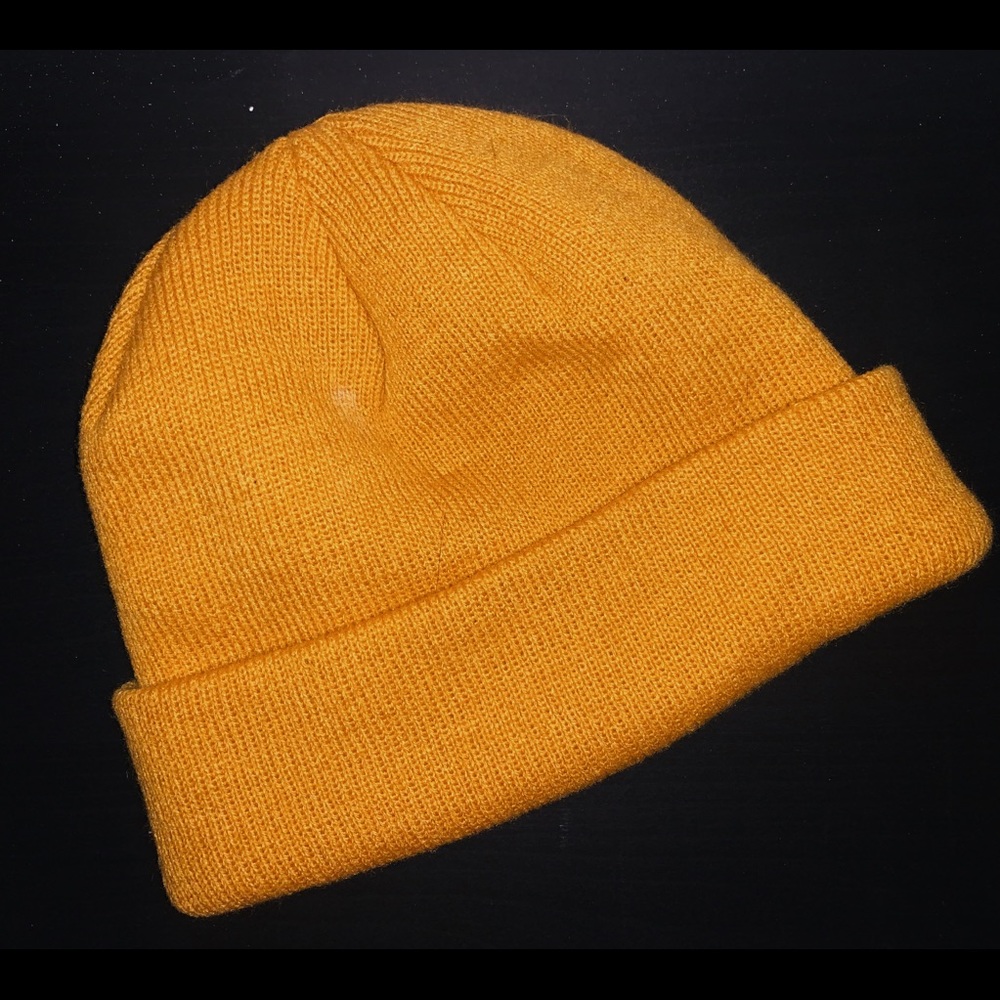 Men’s Yellow Fisherman Beanie